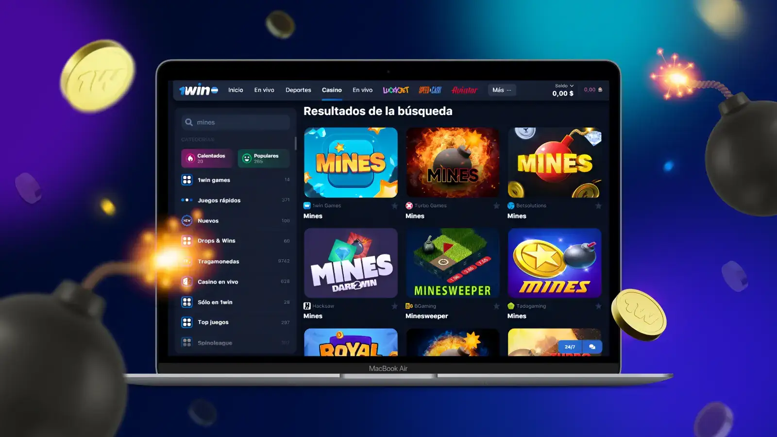 1Win Juegos Veloces