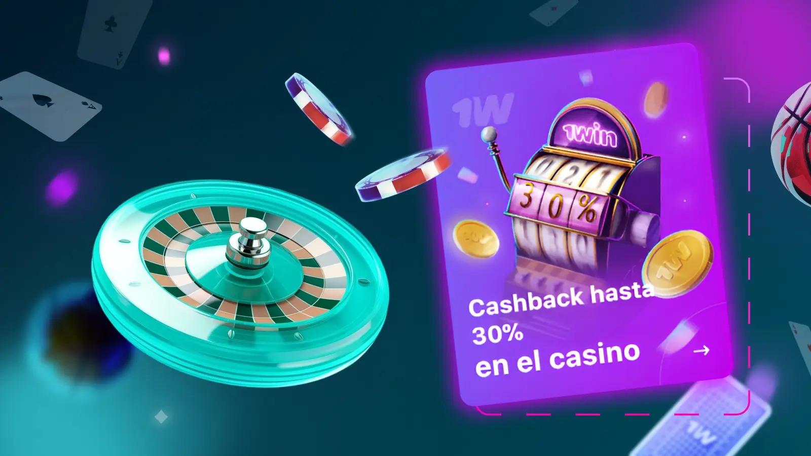 Hasta 30% de Reembolso en 1wi