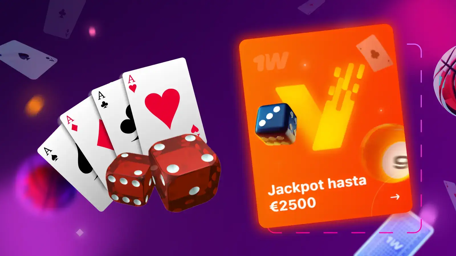 Premios de Hasta €2500 en 1win